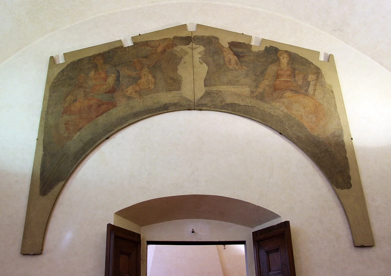 Figure allegoriche - Cenacolo di Andrea Del Sarto